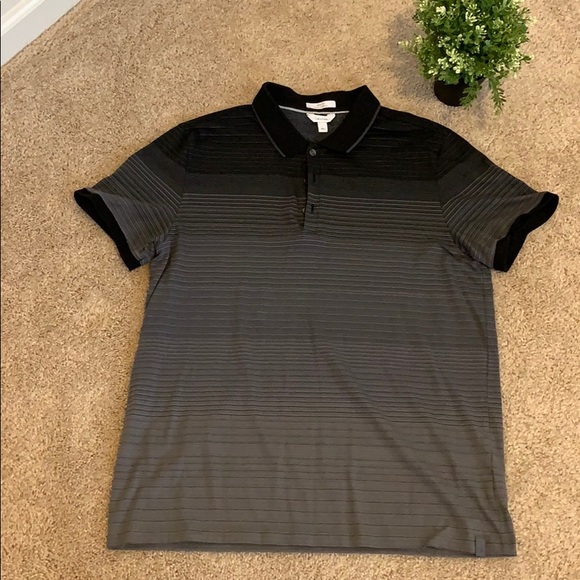 Calvin Klein men’s slim fit collar shirt - Picture 1 of 4